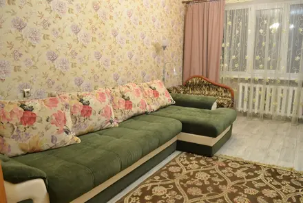 Two-bedroom apartment for daily rent in Borisov, Gagarina str. 67
